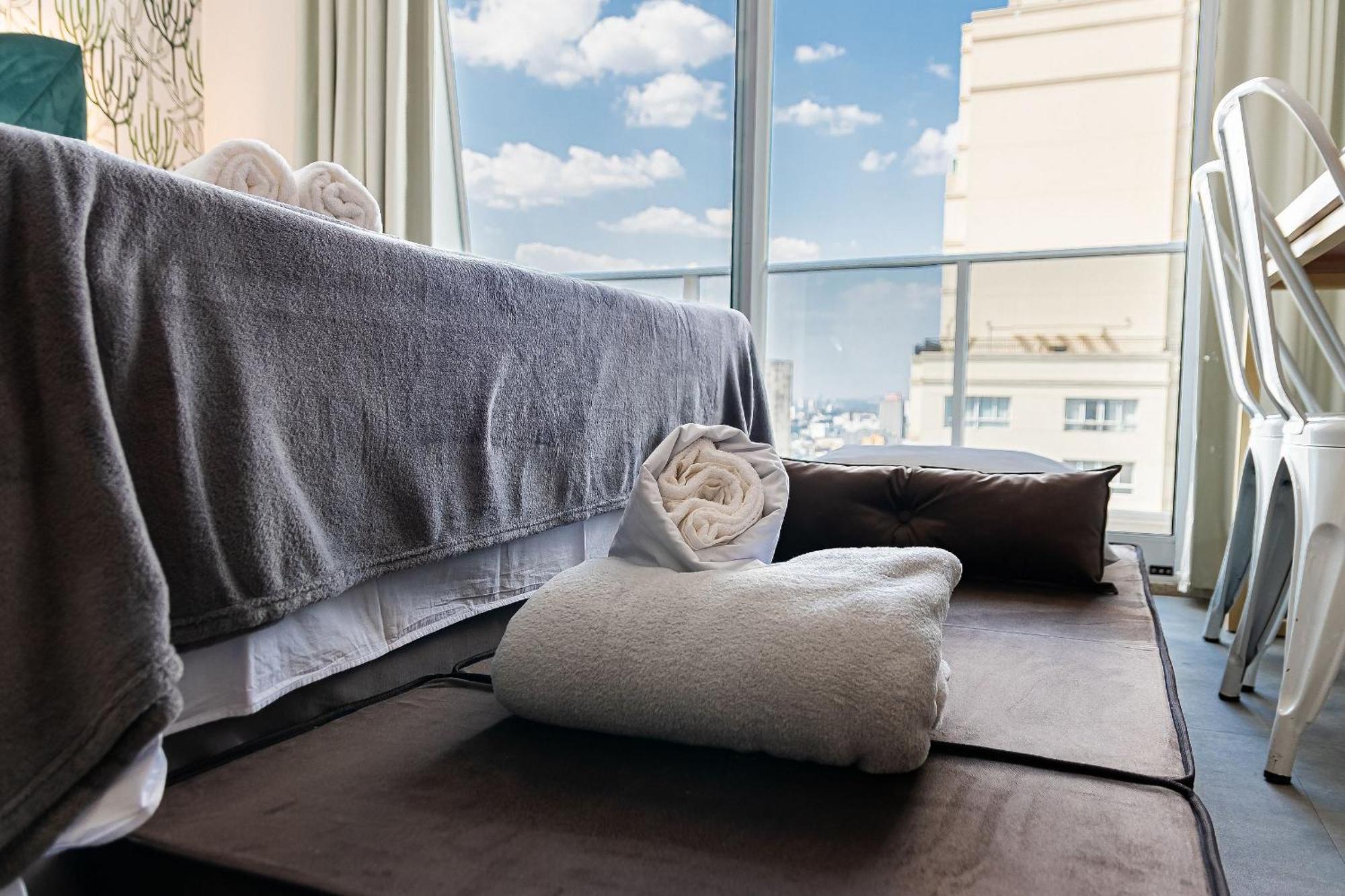 Apartamento Estúdio com Cama Queen-size