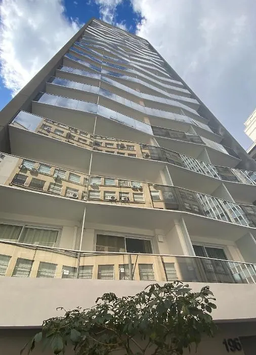 Flat de luxo centro SP com piscina,academia,lavanderia,garagem e segurança 24h-1