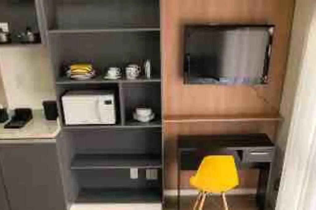 92 New Studio Next Paulista Av, Fast Wifi And Balcony-1