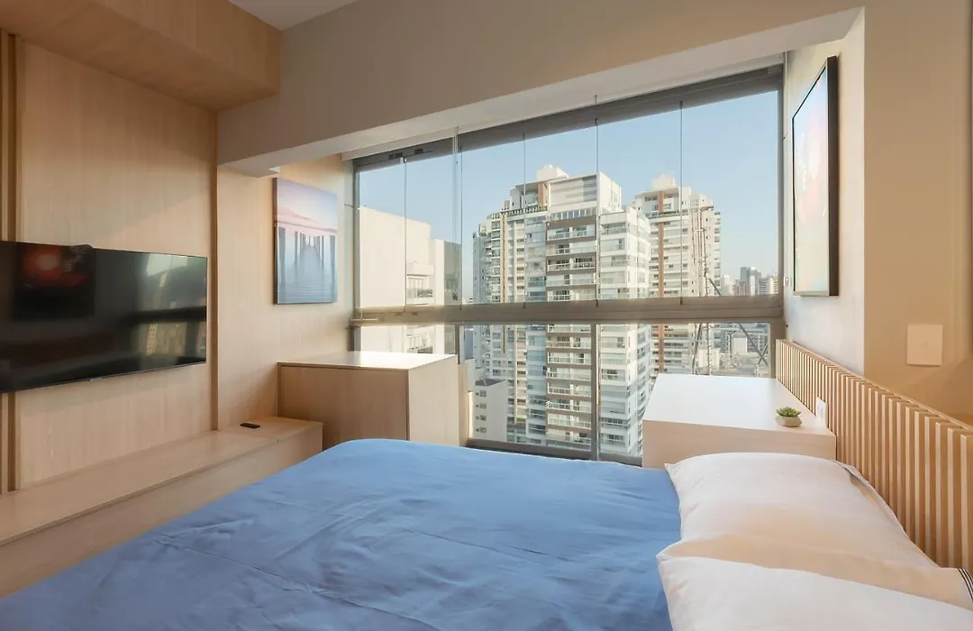 Studio Automatizado Luxo Andar Alto-1