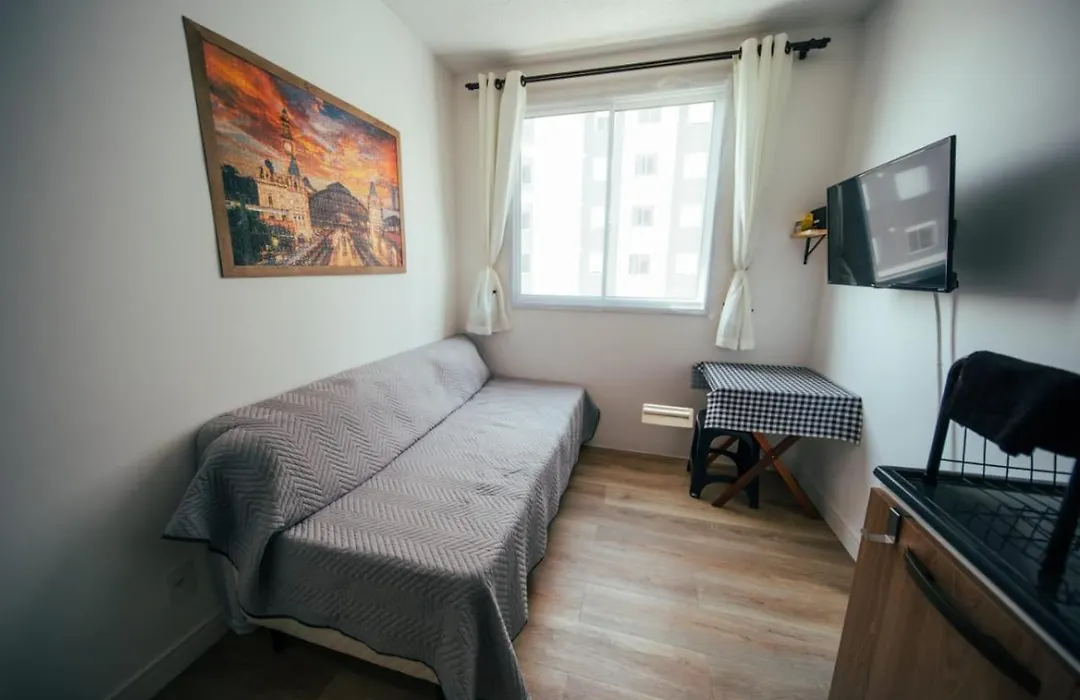Apartamento confortável próximo ao Transamérica Expo-1