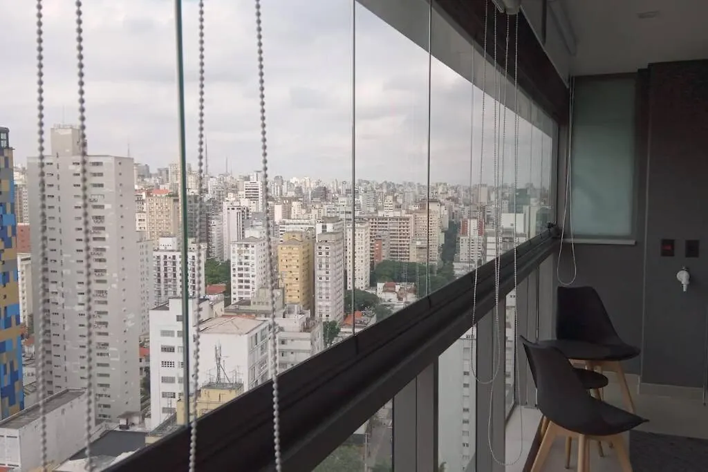 Flat Apto oscar freire - jardins ao lado metrô Oscar Freire São Paulo SP com vaga-1