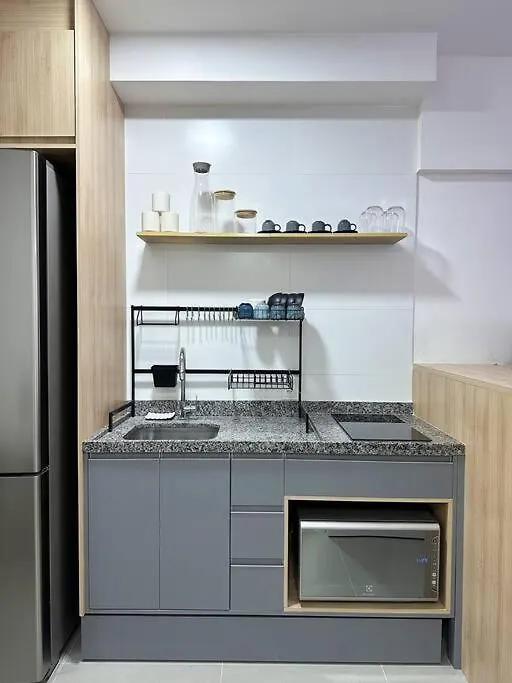 Studio confortável em Pinheiros - NR-1
