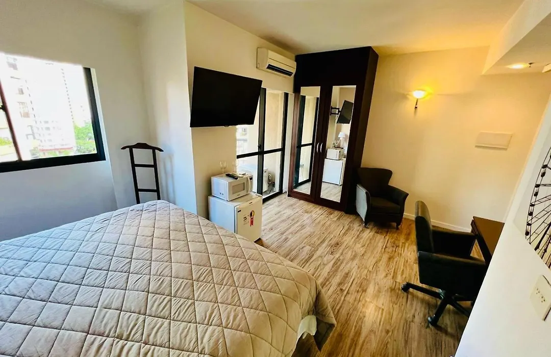 LUXUOSO HOTEL -ITAIM BIBI COM FARIA LIMA PISCINA AQUECIDA E SAUNA com MANOBRISTA-1