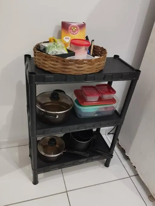 Apartamento 3 no Tremembé quarto cozinha banheiro-1