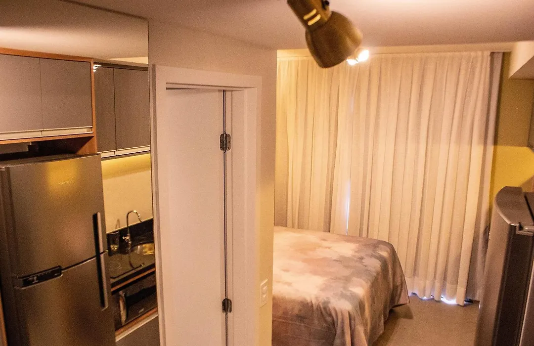 Studio novíssimo com Academia, Piscina no Rooftop, Wifi, Coworking, Próximo a Avenida Paulista-1