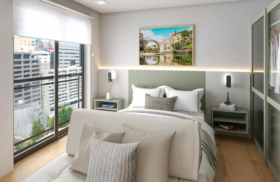 FARIA LIMA, PINHEIROS Estação a 600 metros - ESTUDIOS e Apto de 1QR 1B Completos, Modernos, Aconchegantes - Iguatemi Stay B-1
