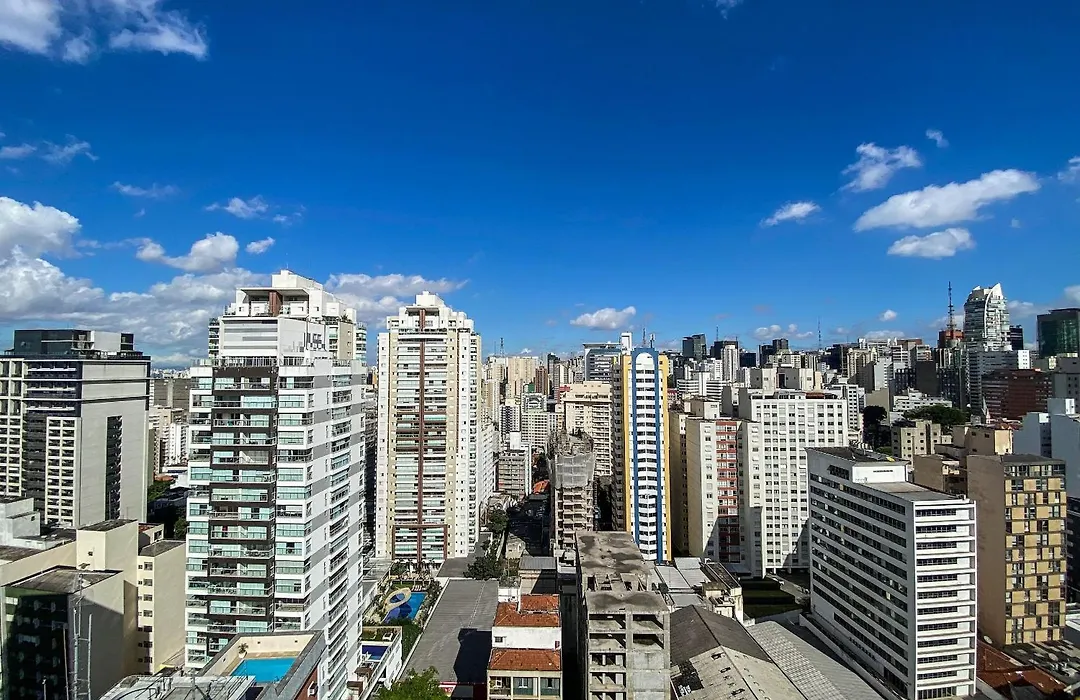 Bela Cintra Piscina Terraço Sala e Quarto Perto Paulista-1