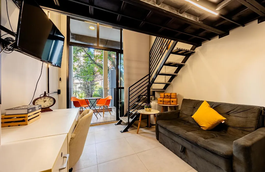 Easy Star - Studio contemporâneo com mezanino - JT01I-1