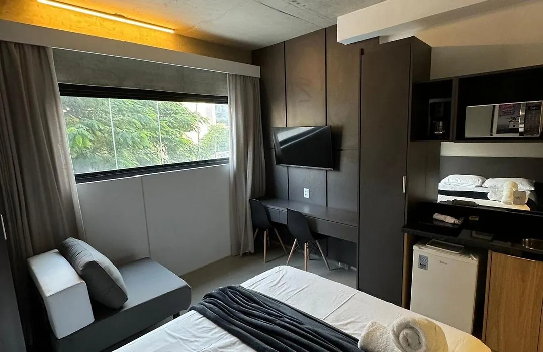 U_X | Studio lindo na Bela Vista próximo ao Hospital Sírio Libanês à 100 metros-1