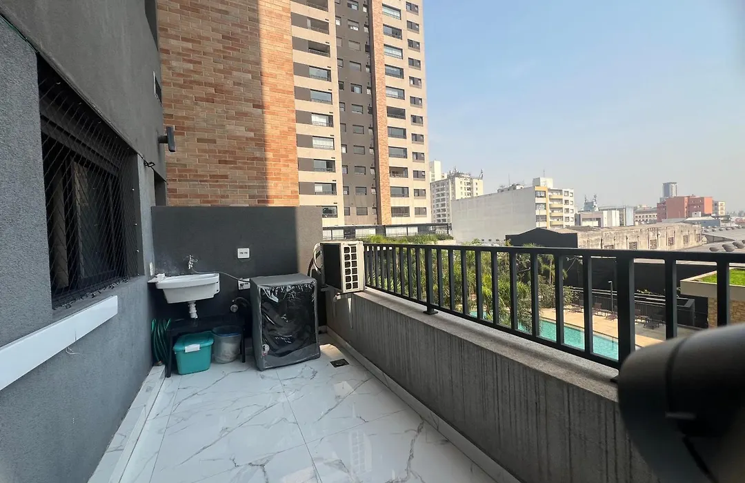 Apto Garden - Resort Com Piscina Borda Infinita Sp-1