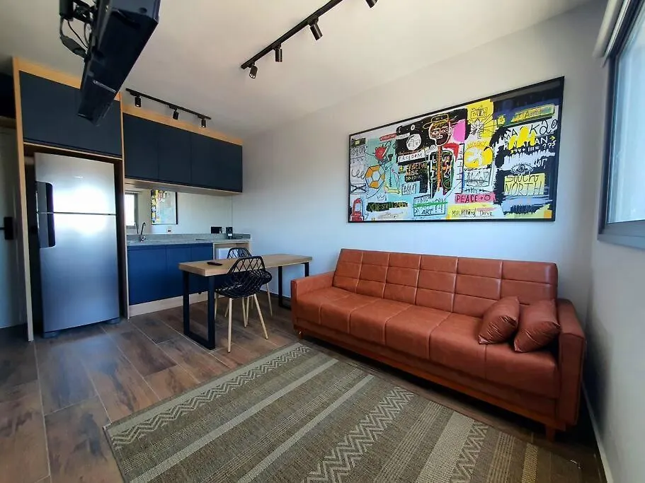 Studio próximo Av Paulista com Garagem - ZYZ Belavista-1