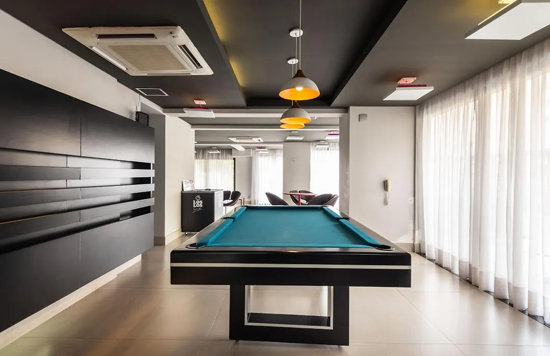 BHaus Vila Olímpia VN Casa do Ator Faria Lima - Grand Apartment 41m2 - 1 Quarto com Varanda - Cama Queen - 12o andar - Vaga de Garagem - Academia - Lavanderia - Piscina - Acomoda 2 adultos e 2 crianças - cs7-1