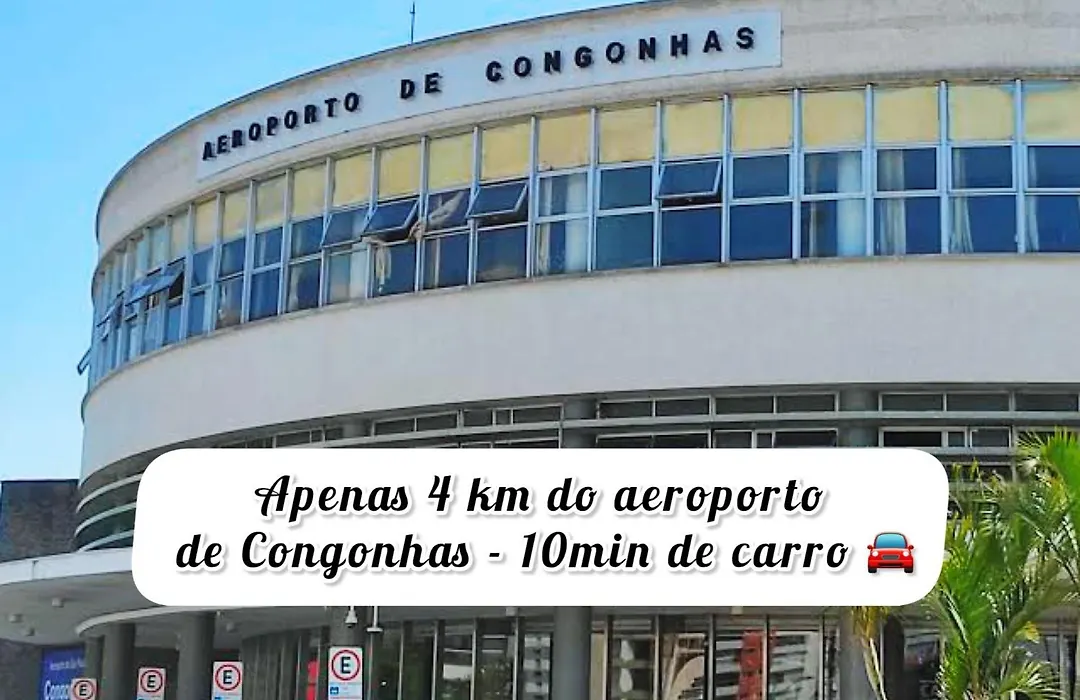 FLAT NO LUXUOSO MERCURE MOEMA com estacionamento grátis,perto do Aero Congonhas, Metrô, Shopping e Parque Ibirapuera-1