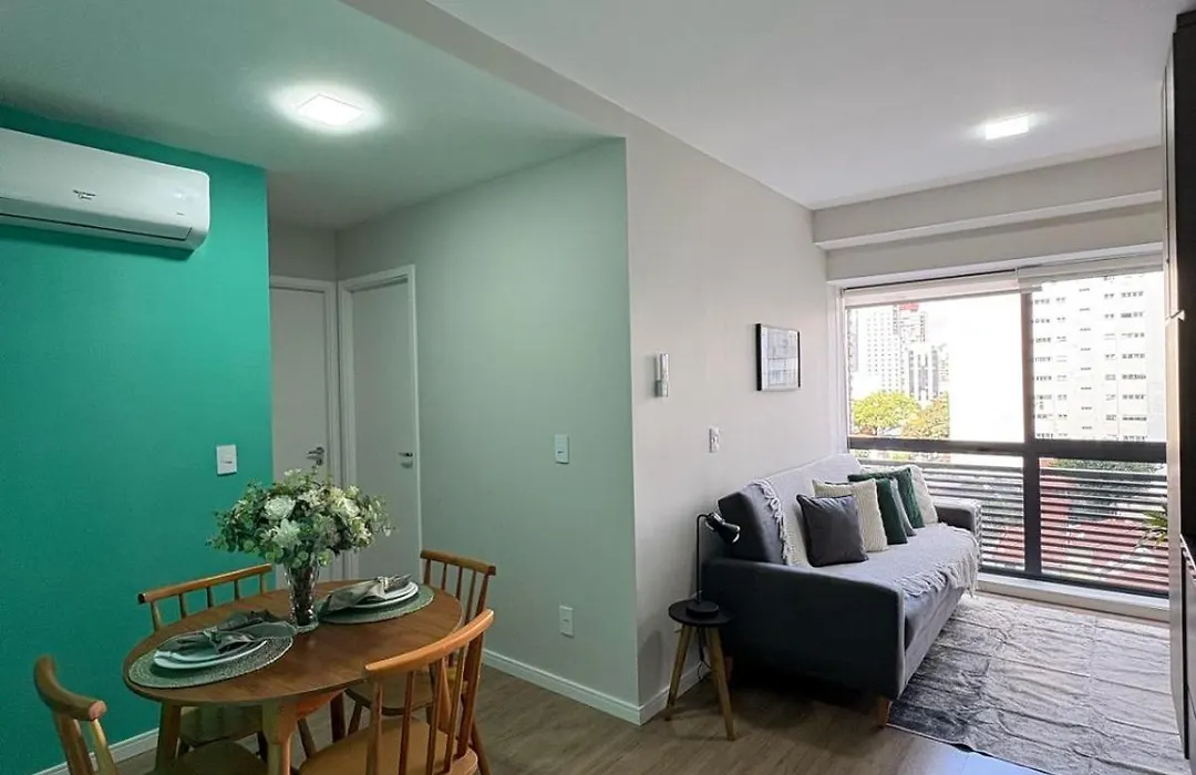 Apartamento 2 quartos novo e aconchegante em frente ao Allianz Parque com 1 vaga grátis-1