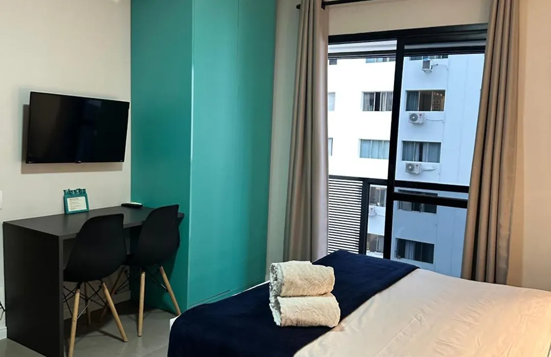 Flat no Interative Jardins com vaga e bem localizado-1