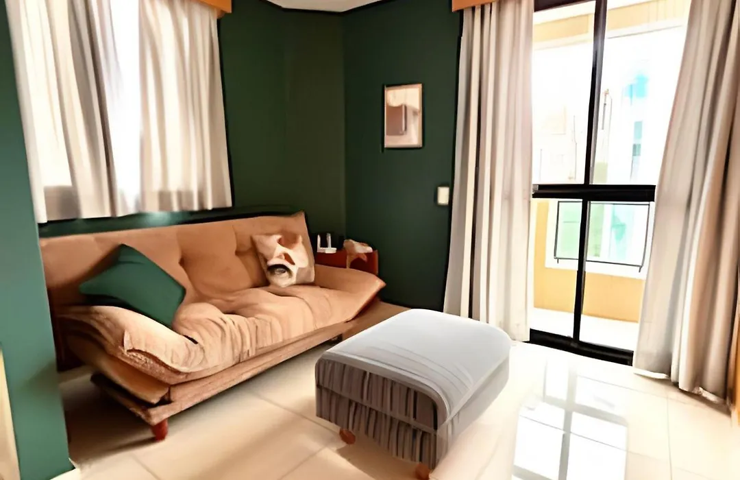 Flat ótima localização com vaga-1