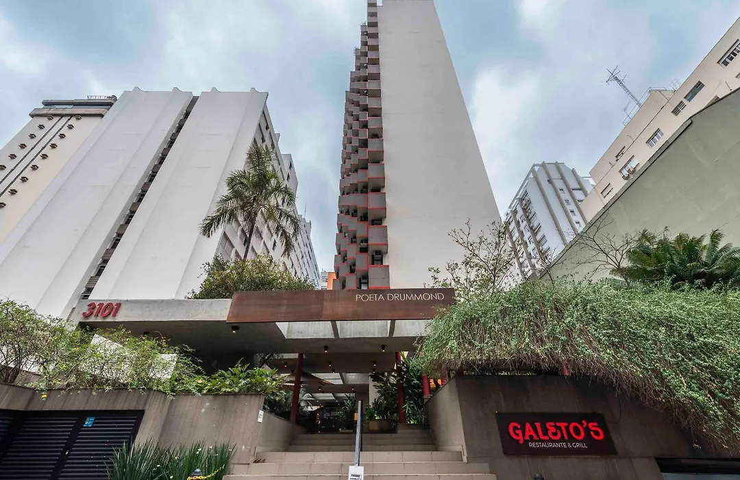 P97 - Novo Apartamento Bhaus Jardins Oscar Freire Paulista - 9o andar - Vaga de Garagem - Restaurante Galeto's no Térreo - Poeta Drummond-1