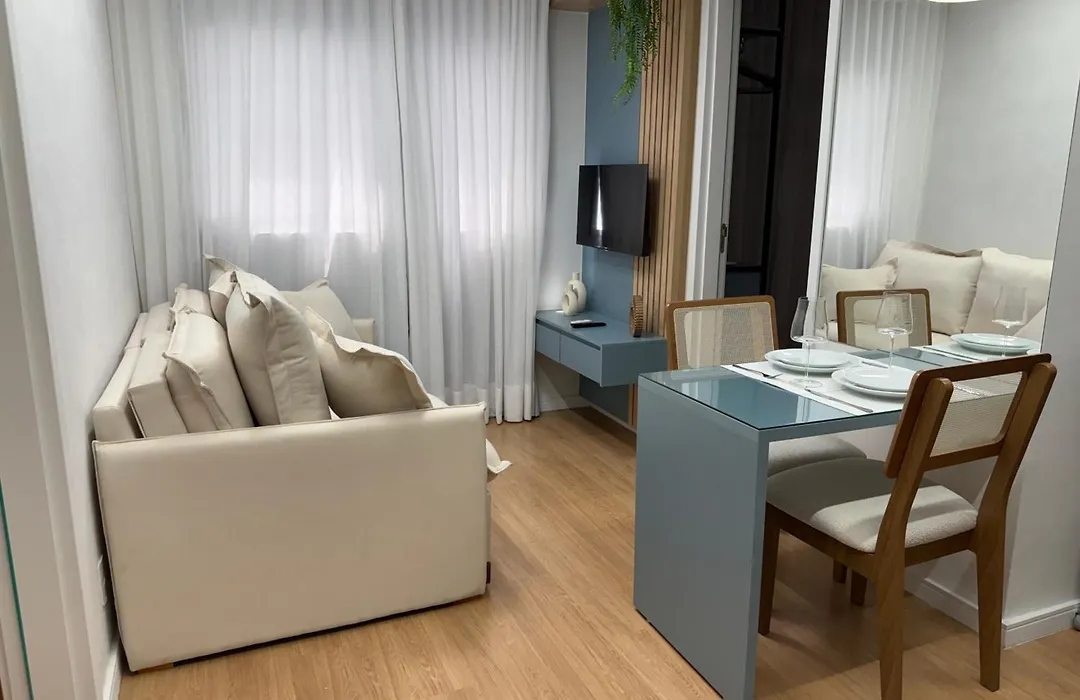 Apartamento novo completo no coração de São Paulo com 2 quartos próx ao Theatro Municipal e Vale Anhangabaú-1