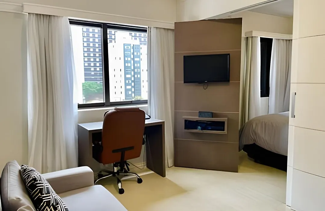Flat incrível no NewCiti Itaim Bibi com vaga-1
