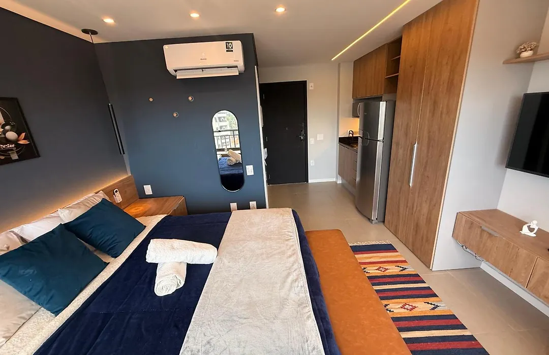 BK 1304 - Lindo Apartamento Próximo Ao Metrô Brooklin - Av Santo Amaro, 5176-1