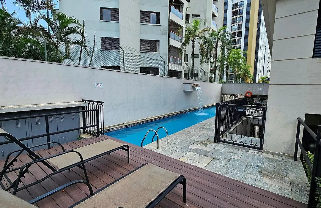 Flat Apart-Hotel com dois quartos e dois banheiros-1