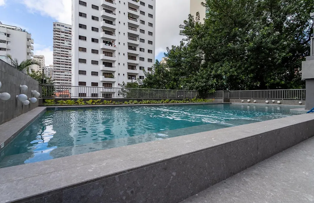 Furnished Studio with Pool&Gym in São Paulo, On Jurupis-1