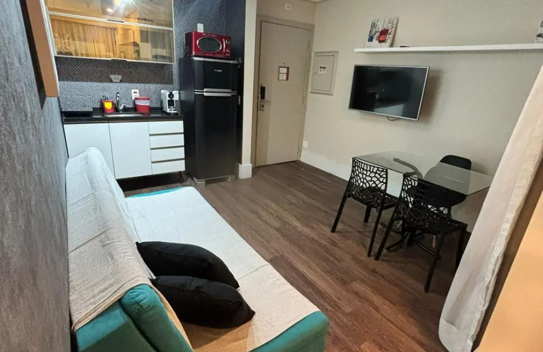 Flat VII - Apto dentro do Hotel - Rua Quintana-1