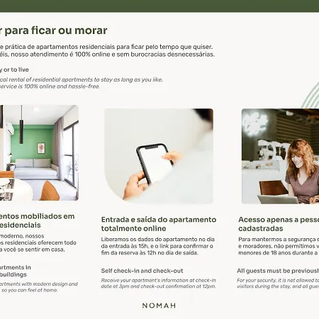 Nomah - Aptos Por Temporada Na Vila Mariana-2