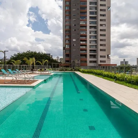 Studio com garagem e lazer no Alto da Boa Vista-3