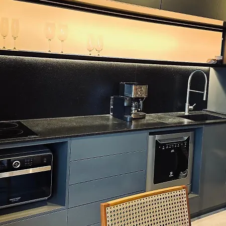 Studio Moderno com Piscina Próximo à Faria Lima&Congonhas-3