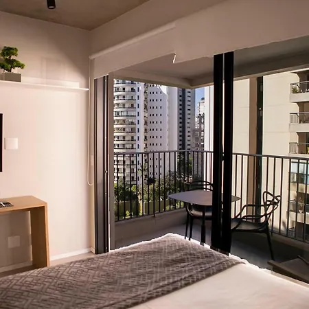 Studio 31 m2 com Terraço Parque Ibirapuera Itaim Bibi-3