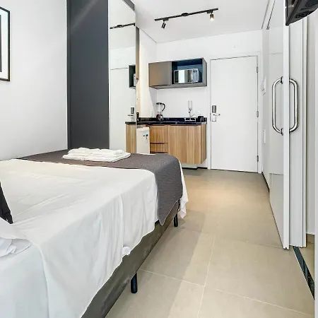 Apartamento na Frei caneca próximo ao Shopping com CoWorking e Piscina-3