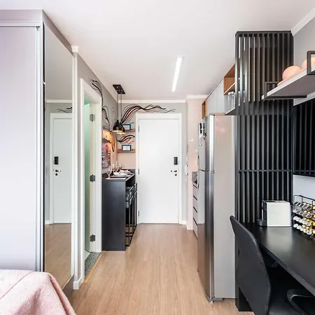 Studio Design Próx ao Metrô Brás com piscina-3