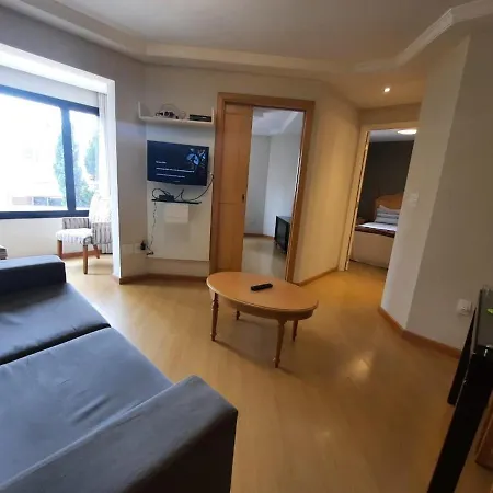Flat Apart-Hotel com dois quartos e dois banheiros-3