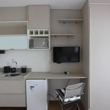 Flat completo c cooktop e prox a 25 de março-3