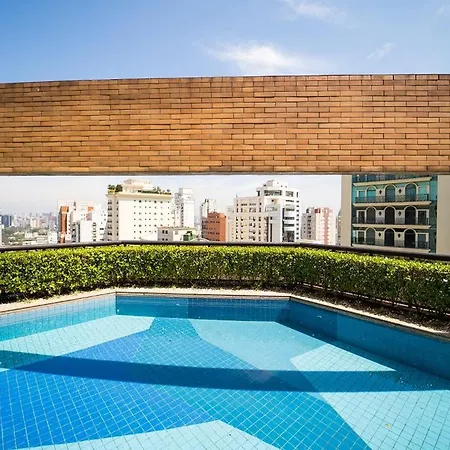 Hampton Park Jardins com Banheira Hidromassagem Luxuoso-2