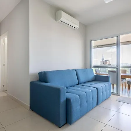 2 Dorms Andar Alto com Piscina aquecida PINHEIROS - 5 Pessoas-2