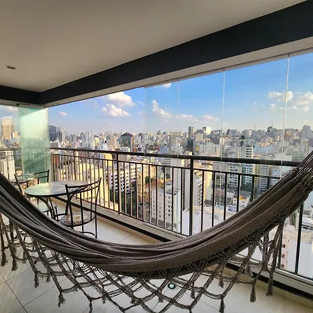 Flat Com Vista Incrivel Em Condominio De Luxo-2