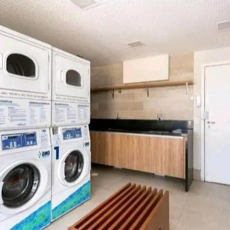 Studio Flex com garagem e piscina no centro de Sp-2