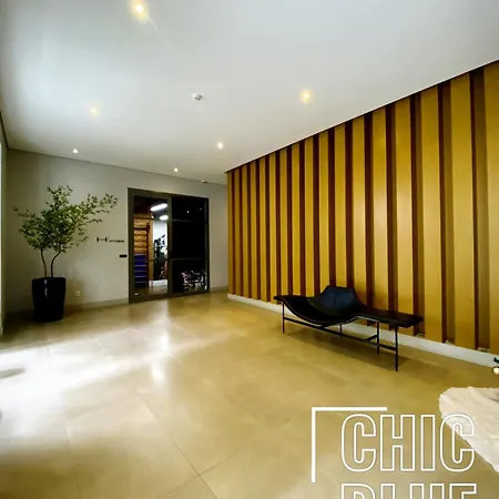 Chic Blue Design Com Vaga De Garagem-2