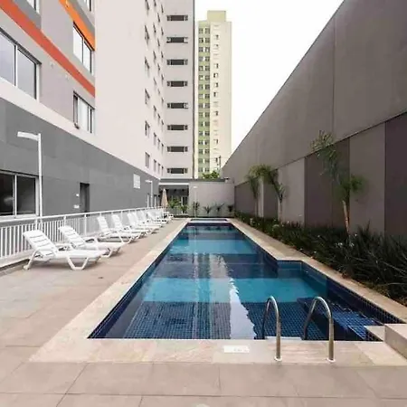 MV63 - Studio Lindo com Piscina Próx ao Metrô Brás-3