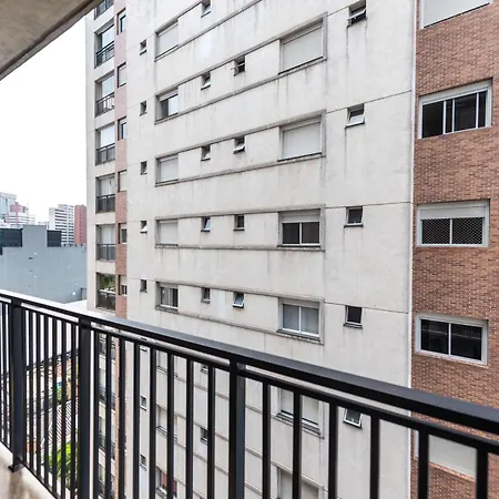 83 New Studio Next Paulista Av, Fast Wifi And Balcony-3