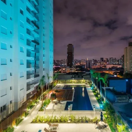 Loft Moderno para Compras e Eventos - Brás Expo Center Norte Estacionamento, Piscina e Academia-3