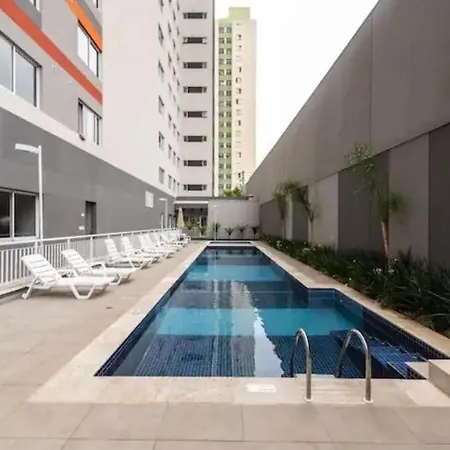 Refinado Studio no Brás com Piscina/Metrô Brás-2
