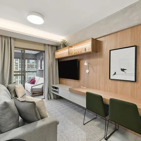 Apartamento Sensacional Novíssimo 67 mts e 2 quartos, para até 6 pessoas-3