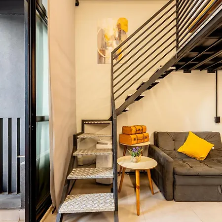 Easy Star - Studio contemporâneo com mezanino - JT01I-2