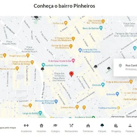 Studio em Pinheiros - 2 Quadras da Faria Lima e Vila Madalena-2