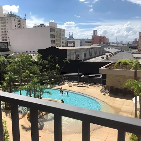 Apto Garden - Resort Com Piscina Borda Infinita Sp-3