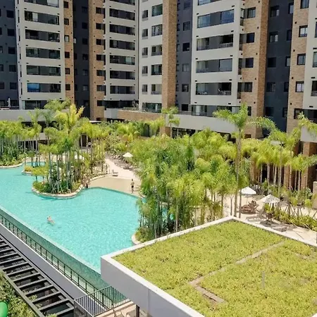 Ap Garden em Resort Brás, Expo Center-2